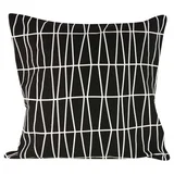 Almofada Triangulos Preto Branco 50X50cm