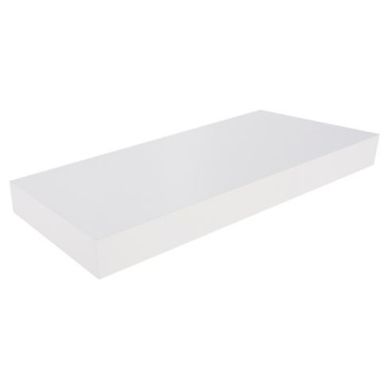 Prateleira Reta, Branco, 60x25x3,8cm