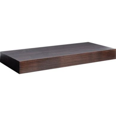 Prateleira Reta, Wengue, 60x25x6cm