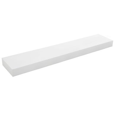 Prateleira Reta 100x25x6cm Branco