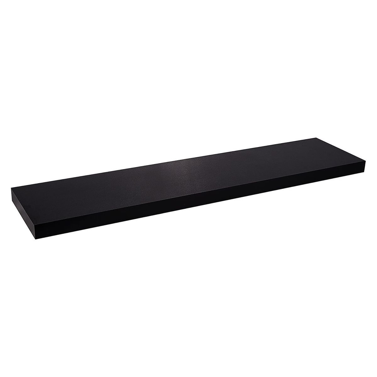 Prateleira Reta 100x25x6cm Preta, marca Just Home Collection - Foto Principal