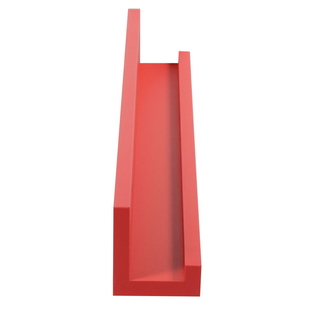 Prateleira Decorativa 60x10cm Vermelho, marca Just Home Collection - Foto 2