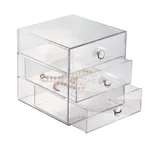Organizador de Cosméticos 3 Gavetas, Acrílico