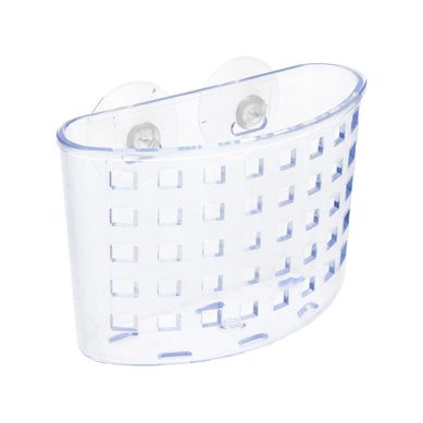 Organizador de Banheiro com Ventosa Transparente