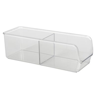 Organizador para Dispensa Linus com 2 Divisrias Transparente
