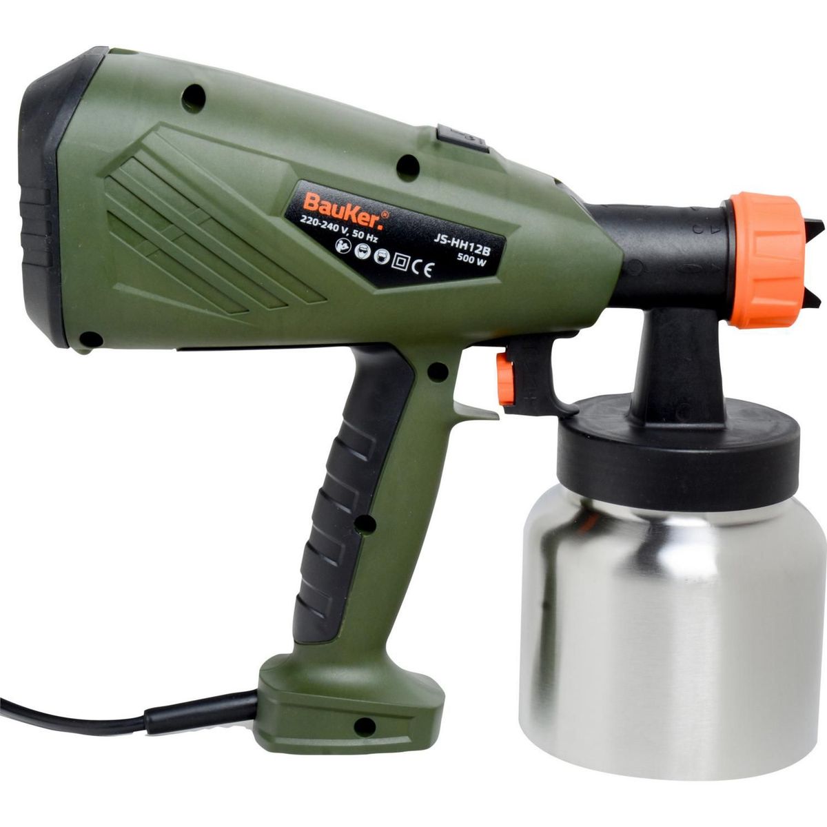 Pistola para Pintura 500W 220V Verde Bauker, marca Bauker - Foto 2