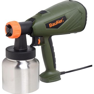 Kit Pistola para Pintura 500W 220V Verde Bauker
