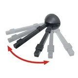 Suporte de Parede para DVD e Acessórios Preto
