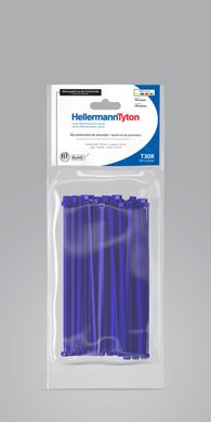 Abraadeira Nylon T30R Azul 3,6X150mm Embalagem Com 100 Unidades