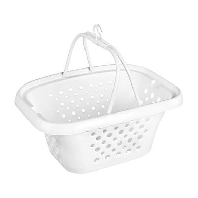 Cesto Plstico para Prendedor Nitron Plast 11,1 x 23,9 x 17,8 cm Branco