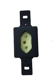 Mdulo Tomada 20A Tradicional Branca Bivolt