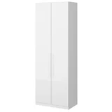 Guarda Roupa 2 Portas 3 Gavetas Branco