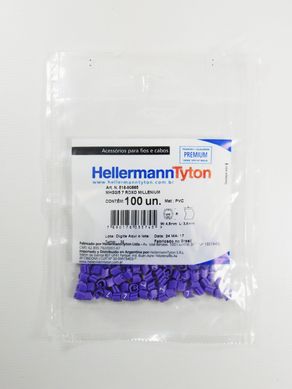 Identificao Cabos De 0,5 A 6,00 mm Roxo Nmero 7 Embalagem Com 100 Unidades