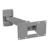 Suporte para TV de Parde Articulado com Inclinação para TVs LED 14" a 56" Prata