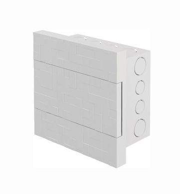 Quadro Embutir Branco Para 12 Disjuntores