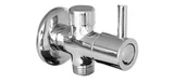 Registro Ducha Higiênica 1/4 Volta Cromado 1/2" 40Mca Com Canopla