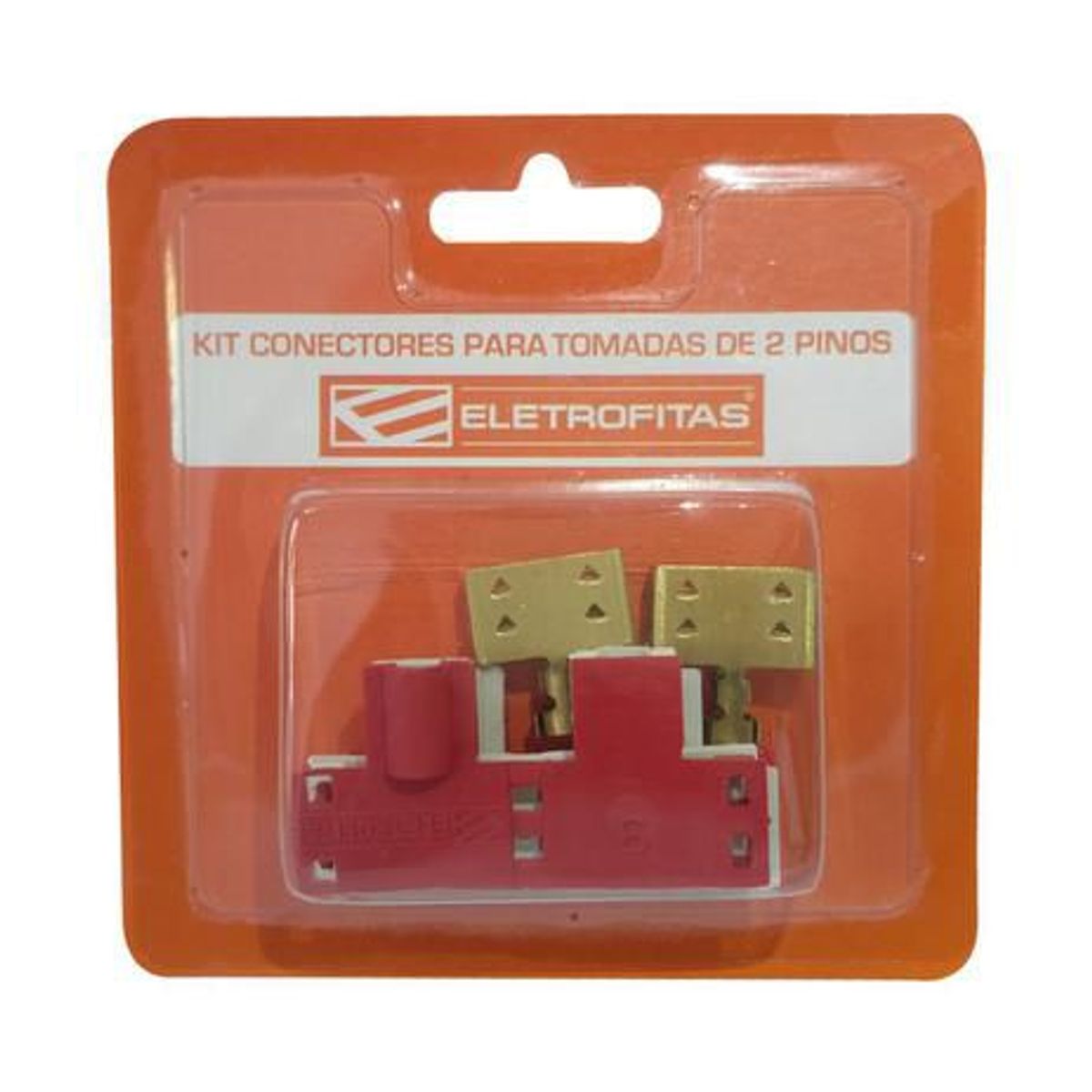 Kit Conector Para Eletrofita Para Tomada 2 Pinos 2 Pistas 20A 3 Saídas, marca Eletrofita - Foto Principal