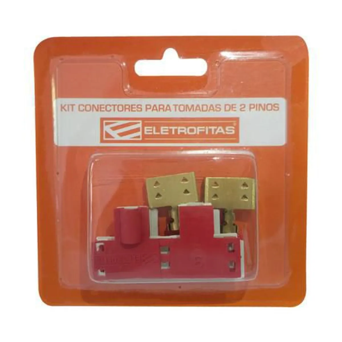 Kit Conector Para Eletrofita Para Tomada 2 Pinos 2 Pistas 20A 3 Saídas, marca Eletrofita - Foto Principal