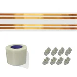 Fita Elétrica Para Aúdio, Home Theater, Telefonia,Alarme e Lâmpada LED Eletrofita 4 Pistas 10A VENDA METRO