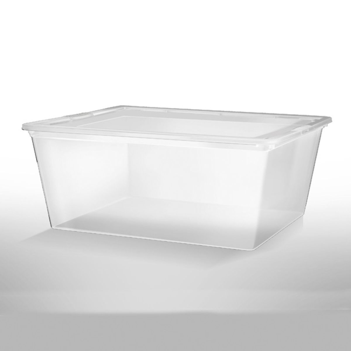 Caixa Organizadora Plastico Transparente 6L 34x20x12cm Casa Bonita, marca Casa Bonita - Foto Principal