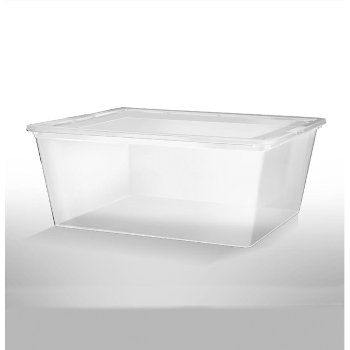 Caixa Organizadora Plastico Transparente 6L 34x20x12cm Casa Bonita, marca Casa Bonita - Foto Principal