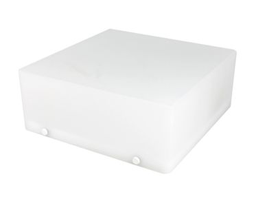 Plafon Quadrado Clean 25 20x20cm Branco