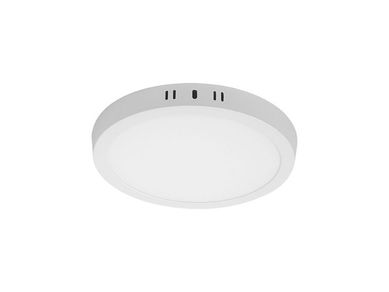 Painel Led Lux 12W Redondo Sobrepor 3000K Taschibra