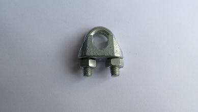 Clips para Cabo De Aco 1/8 Ct 2 Peas