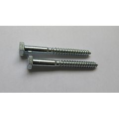 Parafuso Aço Sober Cabeça Sextav Ct2Pcs 1/4x60
