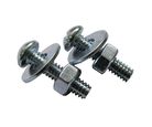 Parafuso Ferro Máquina Ct04Pçs 3/16x1