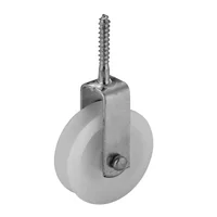 Roldana Plastica com Paraf Ct 1Pc 4cm