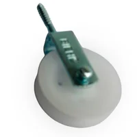 Roldana Plastica com Paraf Ct 1Pc 6cm