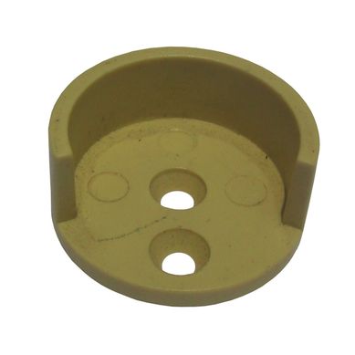 Suporte Cabea Meia Cana sem Espiga 2Pcs Marfim