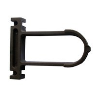 Suporte Cabideiro U Ct 2Pcs Marrom