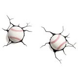 Luminária de Parede Bolas de Baseball