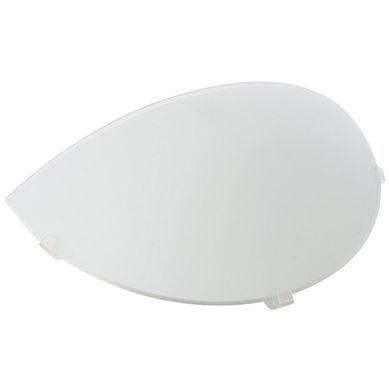 Arandela 1 Lmpada Vidro Cba Branco 127V 220V Grace Casa Bonita