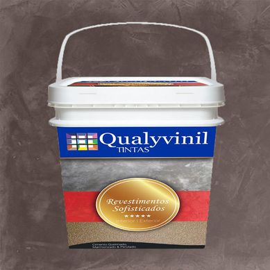 Qualyvinil Revestimentos Especiais 5kg - Efeito Marmorizado Travertino
