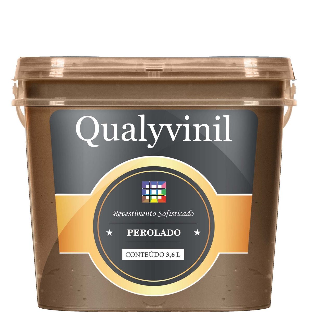 Revestimento Sofisticado Efeito Perolado 5kg Pérola, marca Qualyvinil - Foto 2