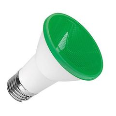 Lâmpada LED PAR20 Luz Verde 6W IP65 Bivolt