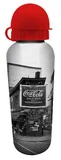 Squeeze Coca Cola Alumínio Landscape Outdoor Preto e Branco 6,5x21cm