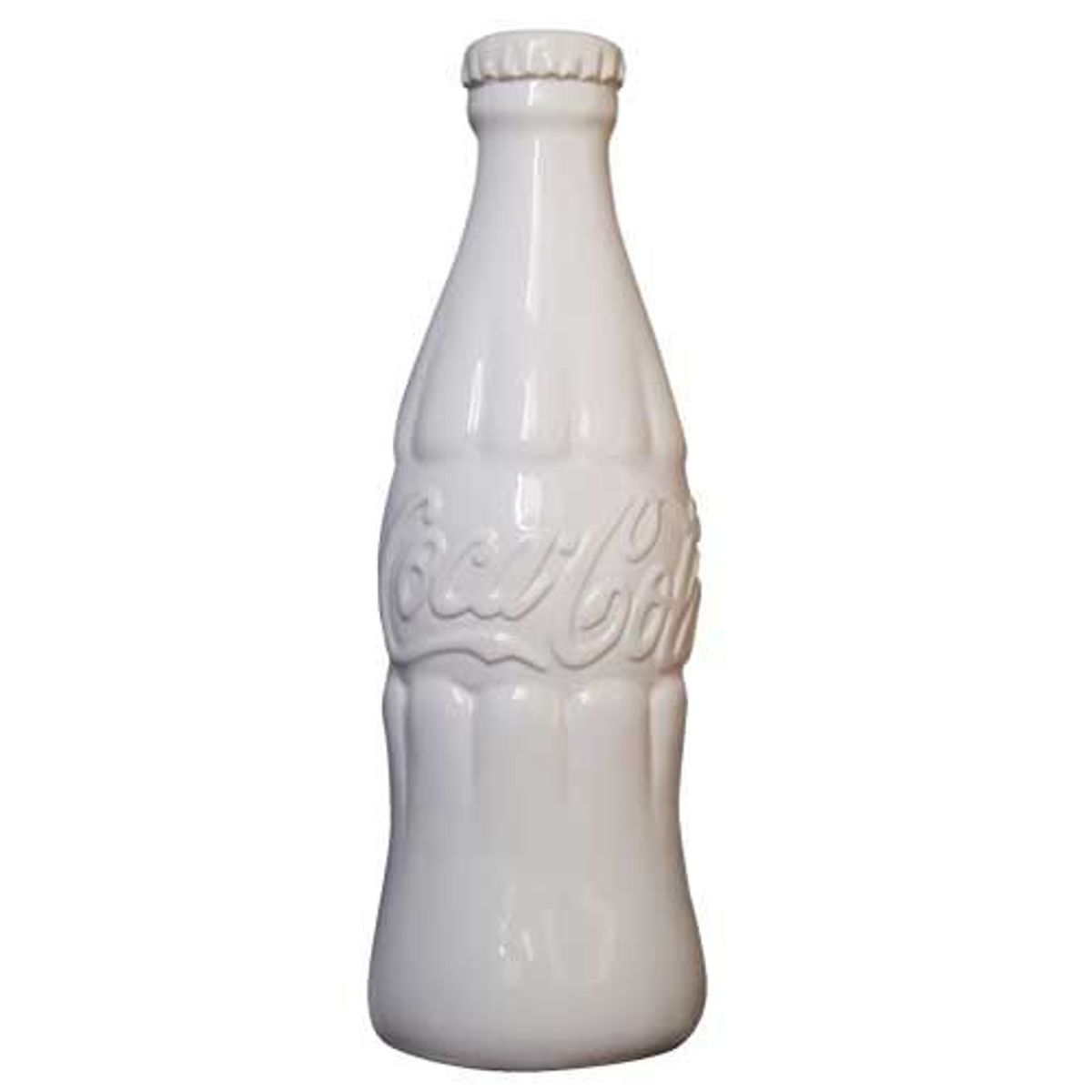 Cofre de Cerâmica Coca-Cola Contour 3D Branco, marca Urban - Foto Principal