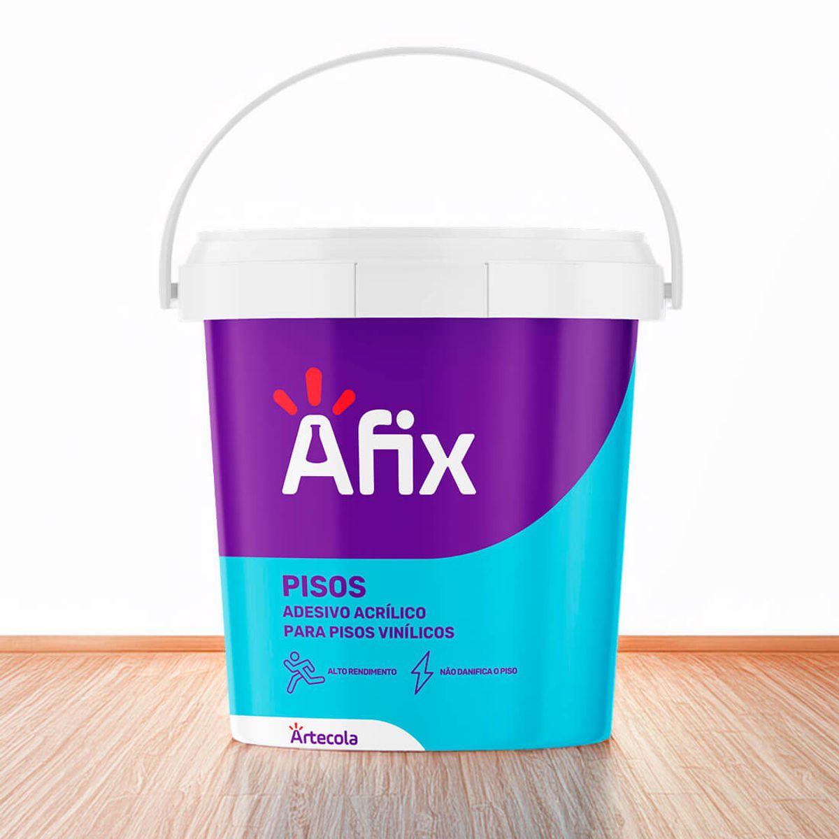 Afix Carpincol Cola para Piso Vinílico 4Kg, marca Afix - Foto Principal