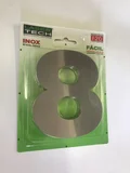 Algarismo 8 Polido 12cm Inox