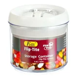 Pote Acrílico com Tampa 750ml Flipe Tite Transparente