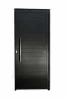 Porta Lambri Puxador Alumínio Preto Esquerda 210x80x4,6cm Super 25