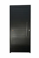 Porta Lambri Puxador Alumínio Preto Direita 210x90x4,6cm Super 25