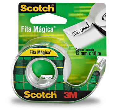 Fita Mgica 810 com Hand Dispenser, Transparente, 12x10