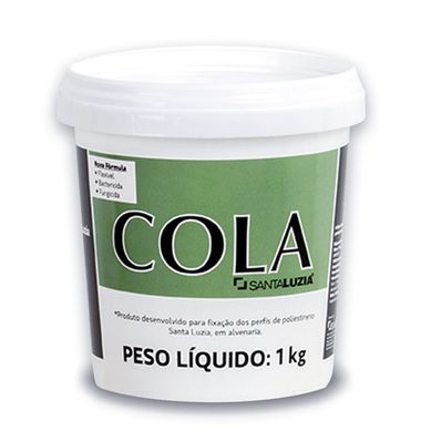 Cola Branca 1Kg Santa Luzia