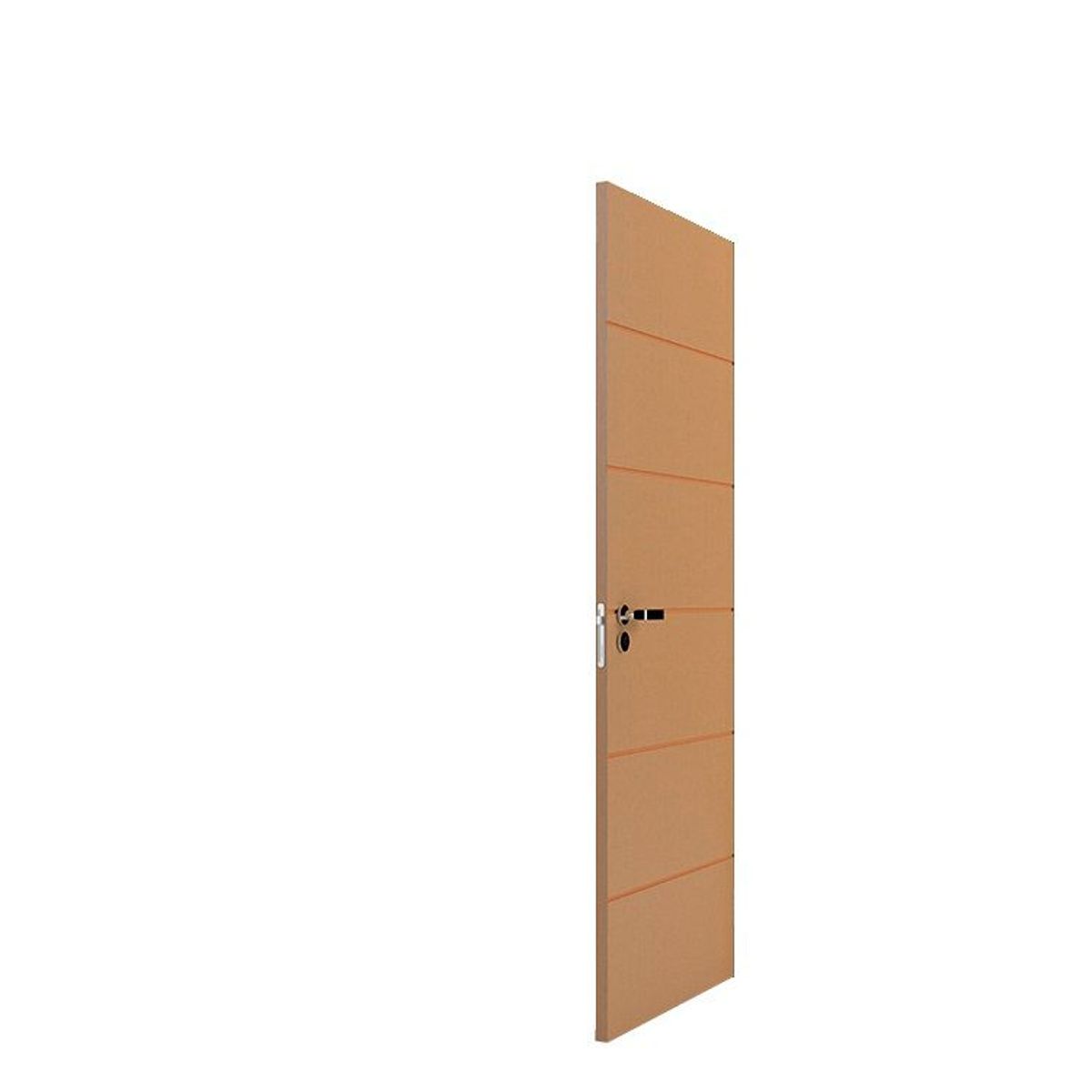 Folha de Porta Frisada Madeira Solida MDP Freijó Natural 210x80x3,5cm Bella, marca Vert - Foto Principal