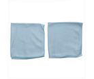 Kit de 2 Panos em Microfibra para Vidro 35x35cm Celeste
